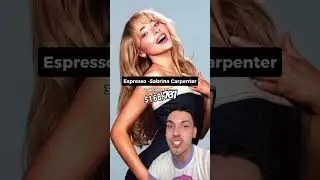 Sabrina Carpenter’s Please Please Please Earner HOW Much Money??!! #sabrinacarpenter #espresso