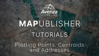 Plotting Points, Centroids and Addresses | MAPublisher Tutorials