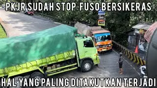 PKJR Sudah Stop Fuso Bersikeras Maju, Hal Yang Paling Ditakutkan Terjadi di Sitinjau Lauik
