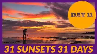 🔥Sunset was like Dorito Flamas 🔥Day 11 of 31 Sunsets