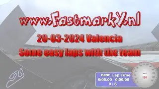 Fastmarky 20-03-2024 DARE Valencia - Some easy laps with the team