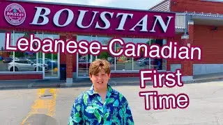 Boustan Lebanese Canadian Restaurant Mukbang Review