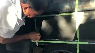 Increíble restauración de pintura