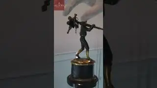 Статуэтка лауреата Международного студенческого фестиваля ВГИК.Россия, XX в #shorts #антиквариат