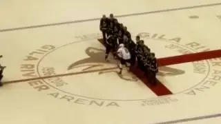 Keith Tkachuk Ceremonial Puck Drop vs Sharks 2-18-17
