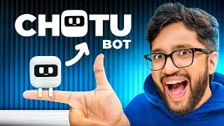 MY NEW CHOTUBOT ! SMALLEST INDIAN ROBOT !