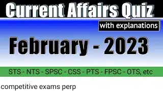 February 2023 Current Affairs: Essential Updates for Government Job Exams