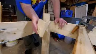 Building a Woodworking Bench: episode 06