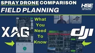 DJI vs XAG: Field Planning and What You Need to Know! (Spray Drone Comparison Series)