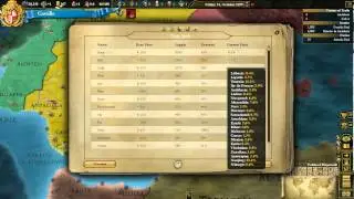 Europa Universalis 3: Divine Wind Tutorial - Ledger II - Economics (19/25)