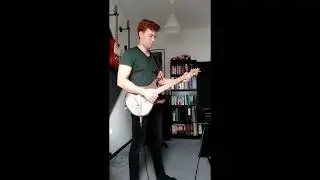Warming up with my MusicMan Silhouette Special '97
