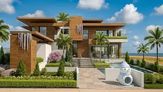 PUBG Mobile House Design for Level 30 🔥 Ultra Modern Paradise House Build!