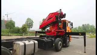 ShenBai Group--SHACMAN 20T Cargo Truck with 20T Folding Changxing Crane