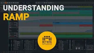 How to use the Bitwig Ramp device tutorial