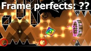 Hard Machine with Frame Perfects counter — Geometry Dash