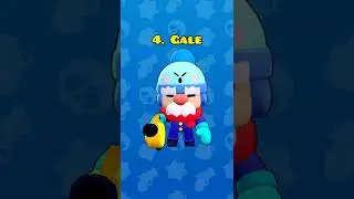 The best 10 brawlers for BOT DROP mode in brawl stars #brawlstars #supercell #supercellgames