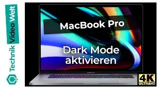 MacBook Pro Dark Mode aktivieren 🕶️