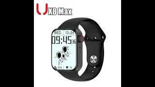 U X8 Max SmartWatch 1 75Inch Custom Call Sport Sleep Monitor Heart rate Men Women Smartwatch
