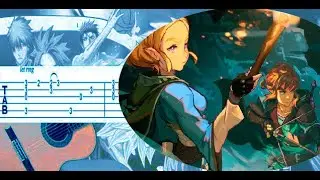 The Legend of Zelda - Title Theme Tutorial Guitar