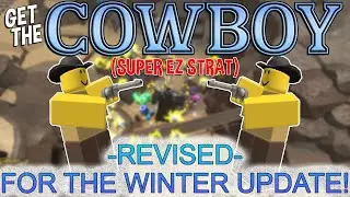 OUTDATED - How to beat BADLANDS on FALLEN and get the COWBOY... AGAIN!! Tower Defense Simulator