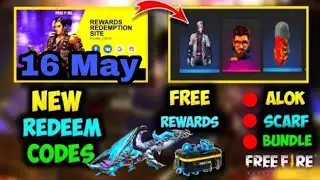 Free Redeem Code 16 May| Redeem code Garena FreeFire