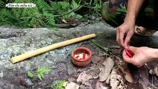 Grilled Forest Snail Vietnamese Aboriginal style | mountain identity