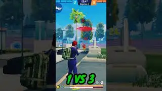 Cs ranked 1VS 3 | #freefire #shorts #gaming