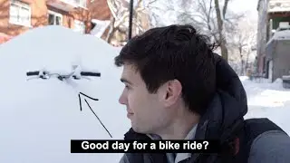 Ever wonder what winter in Canada looks like? (65+ CM of snow in Montreal, Canada) 🇨🇦