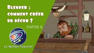 tuto Blender 3D FR n°3 : Modeling Taverne Part 2/5 #blendertutorial