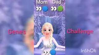 Elsa joins Tiktok genes challenge |Zepeto Animation