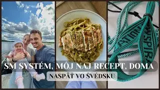 VLOG | Cvičím SM systém, recept na moje NAJ jedlo a priestory na podnikanie | Naspäť vo Švédsku