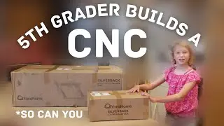 Can a 5th grader build a CNC? YoraHome Silverback build.