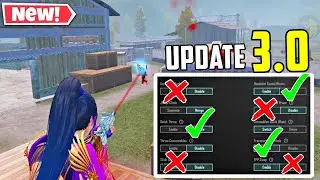 Update 3.0 New Best Settings & Sensitivity to Improve Headshots and Hipfire ❌✅ | PUBG MOBILE/BGMI 🔥