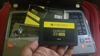 how to insert SSD in HP laptop || Mulayam Singh Yadav laptop SSD install || zebronics 2.5 sata SSD