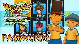 New Passwords Discovered! | Inazuma Eleven GO Chrono Stones: Thunderflash & Wildfire