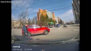 ДТП! Перекресток улиц 50 лет Октября и Студенческой!