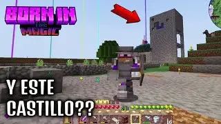 Construcción de un Castillo Épico y Batalla contra Demonios en Minecraft 🔮Born in the Magic🪄