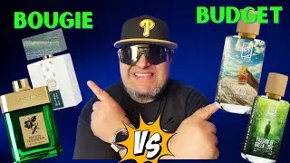 DOUBLE DIP BOUGIE VS BUDGET.  TWO OF THE MY FAVORITE NICHE PICKUPS OF THE YEAR.