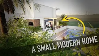 Small Modern Home Concept in 3D