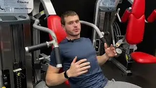 Incline machine chest press