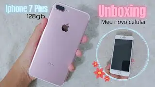 Unboxing iphone 7 Plus 128gb Rose Gold + valor que paguei, em 2022 vale a pena??