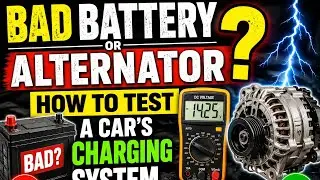Bad Battery or Alternator ? How to tell the difference 