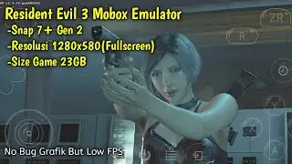 Resident Evil 3 Remake Mod Character  Mobox Emulator | HD Setting | No Bug Grafik | Offline |