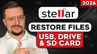 How to Recover Deleted Files on Mac & Windows (2026) | Stellar Data Recovery Review