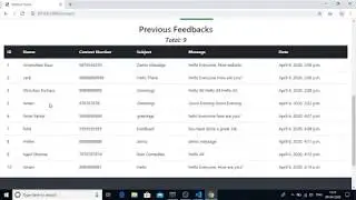 12 How to Extract Data From Database And Show In Html (Django Templates) ?
