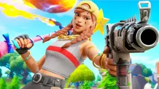 First win on live stream | Fortnite