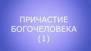 Оглашение. Беседа 8. Часть 1.