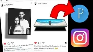 NEW.. cara edit foto 3D untuk instagram