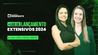 LIVE de Lançamento Extensivos EMR | Aprove na Residência Médica dos seus Sonhos em 2024