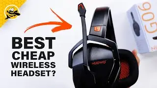 NUBWO G06 Wireless Gaming Headset Unboxing & Mic Test!